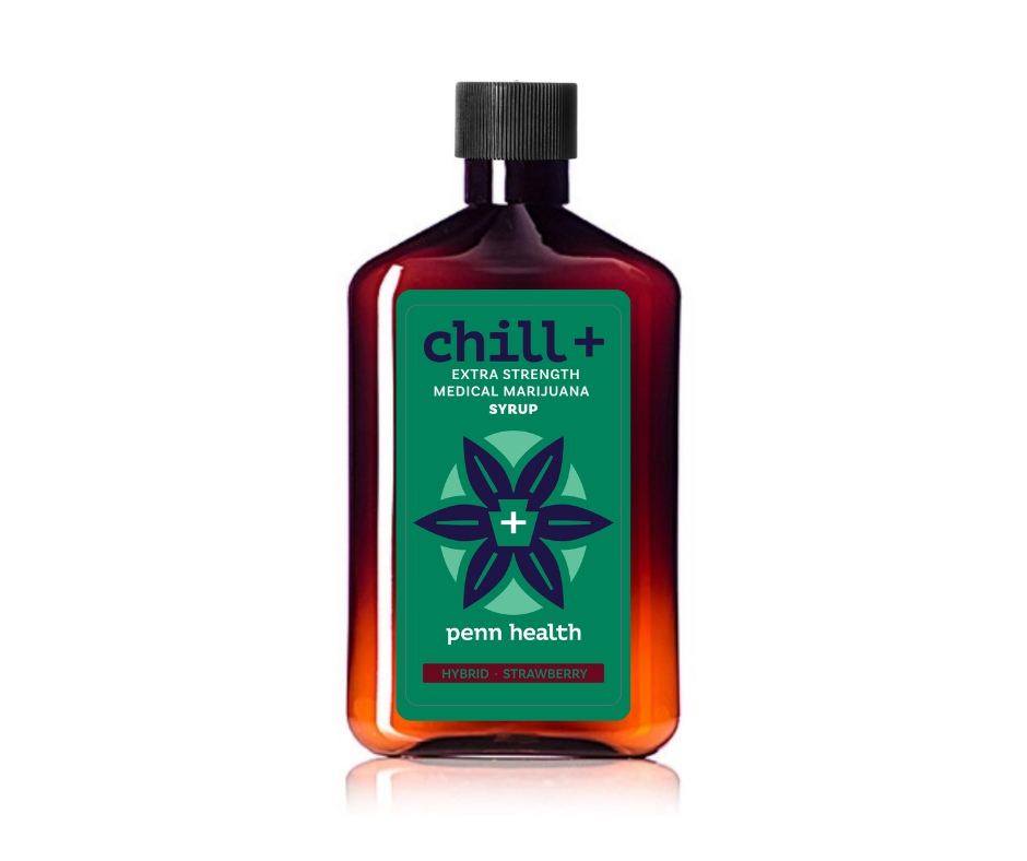Photograph of product: Chill+ | Strawberry TH-oui Syrup | 1000mg