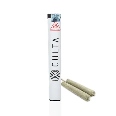 Photograph of product: Permanent Gas Preroll [2pk] 0.5g Each