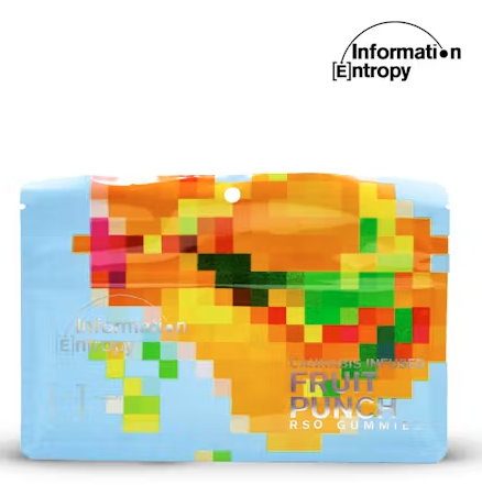 Photograph of product: Fruit Punch RSO Gummies