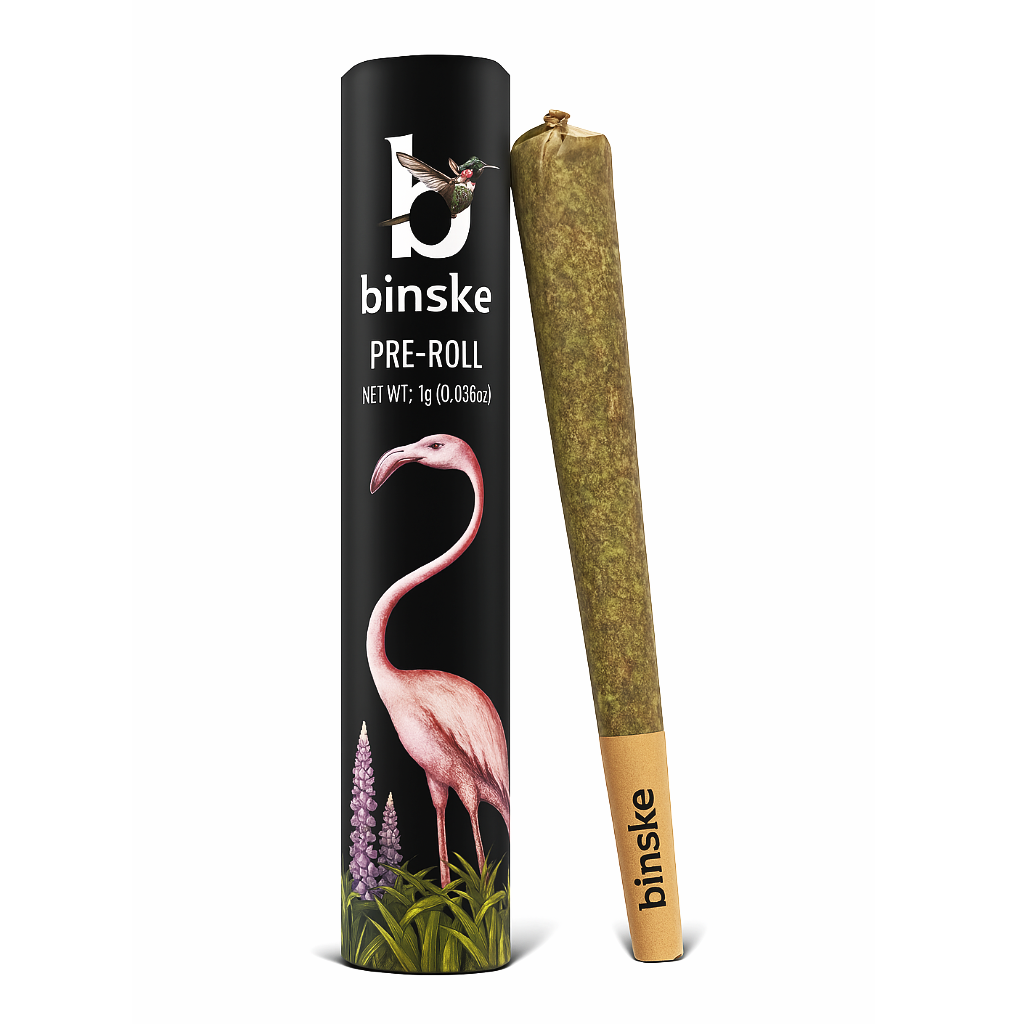 Photograph of Product: Binske | Simple Syrup | Preroll