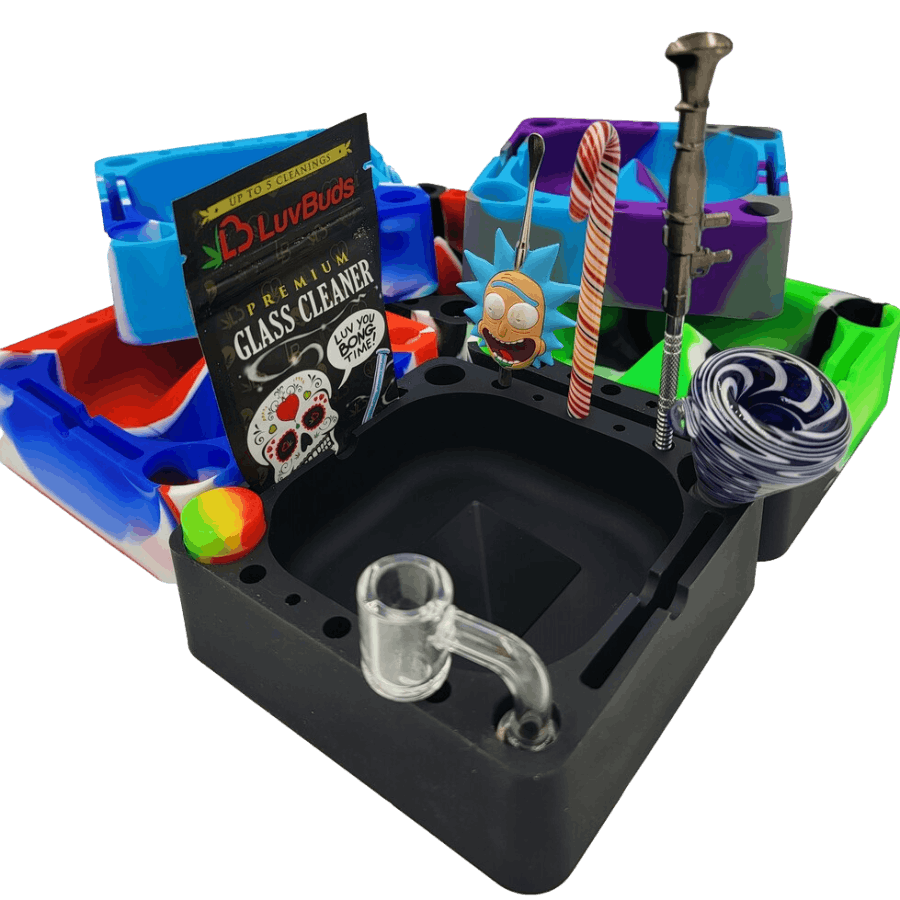 Photograph of product: Multi Function Silicone ashtray- asst colors