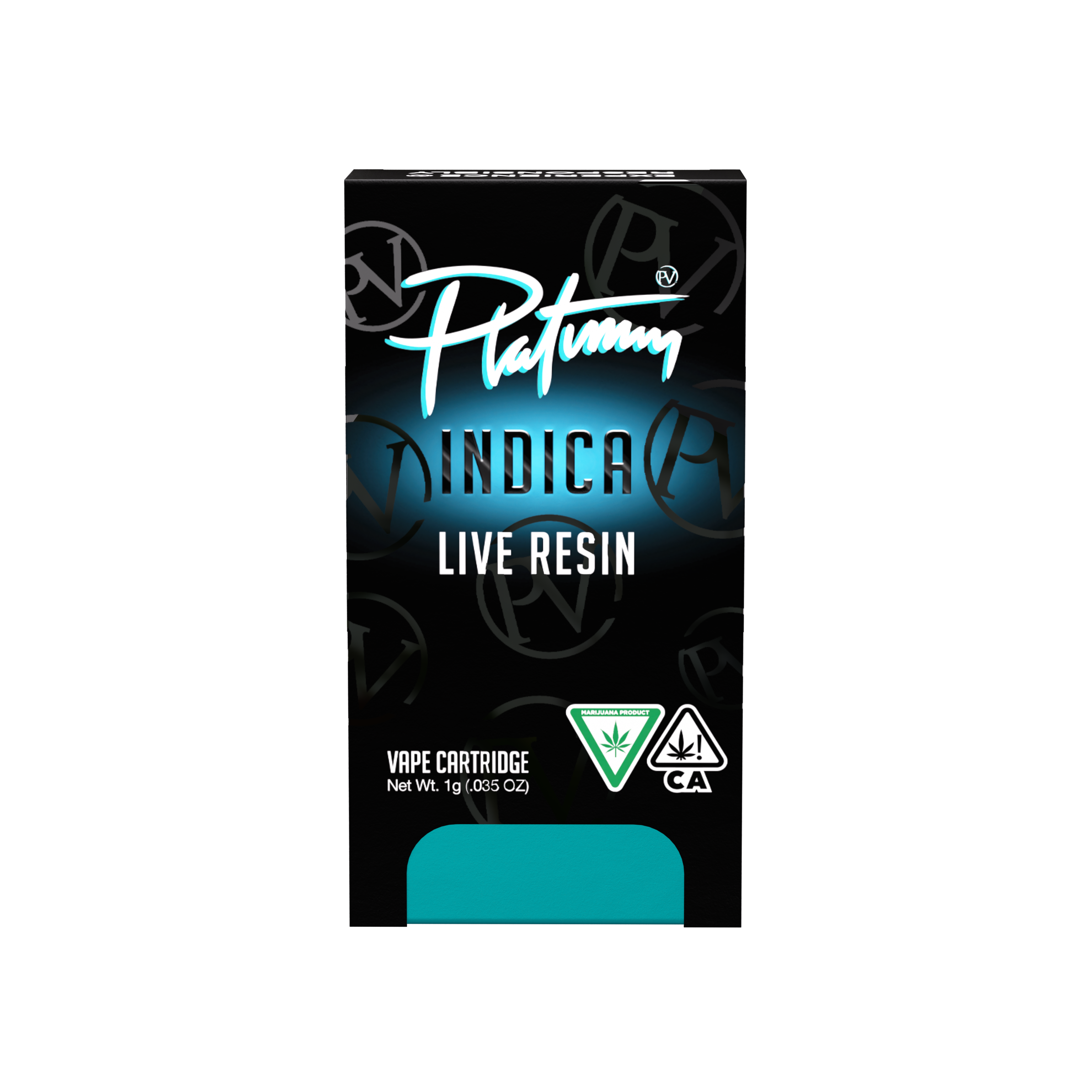 Photograph of product: Platinum Vape | GMO | Live Resin Cartridge | 1g