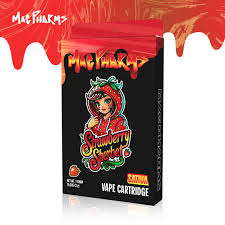 Photograph of product: Mac Pharms | Strawberry Sherbet 510 C-Cell Distillate Cartridge