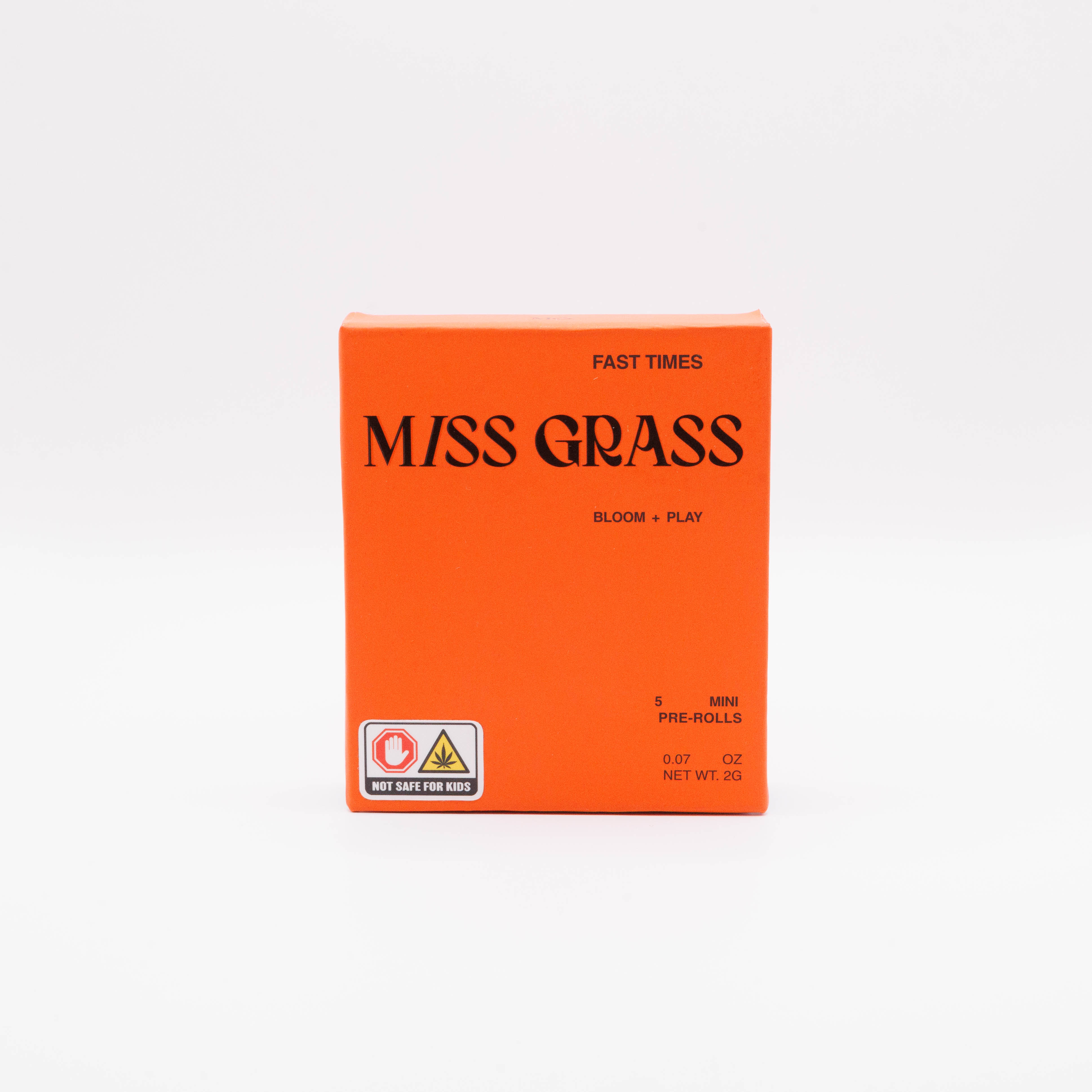 Photograph of product: Miss Grass | Durban Mints | Oui'd 5pk Pre-rolls