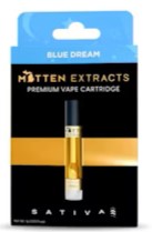 Photograph of product: AU Mitten: Blue Dream 1g Cart (S)
