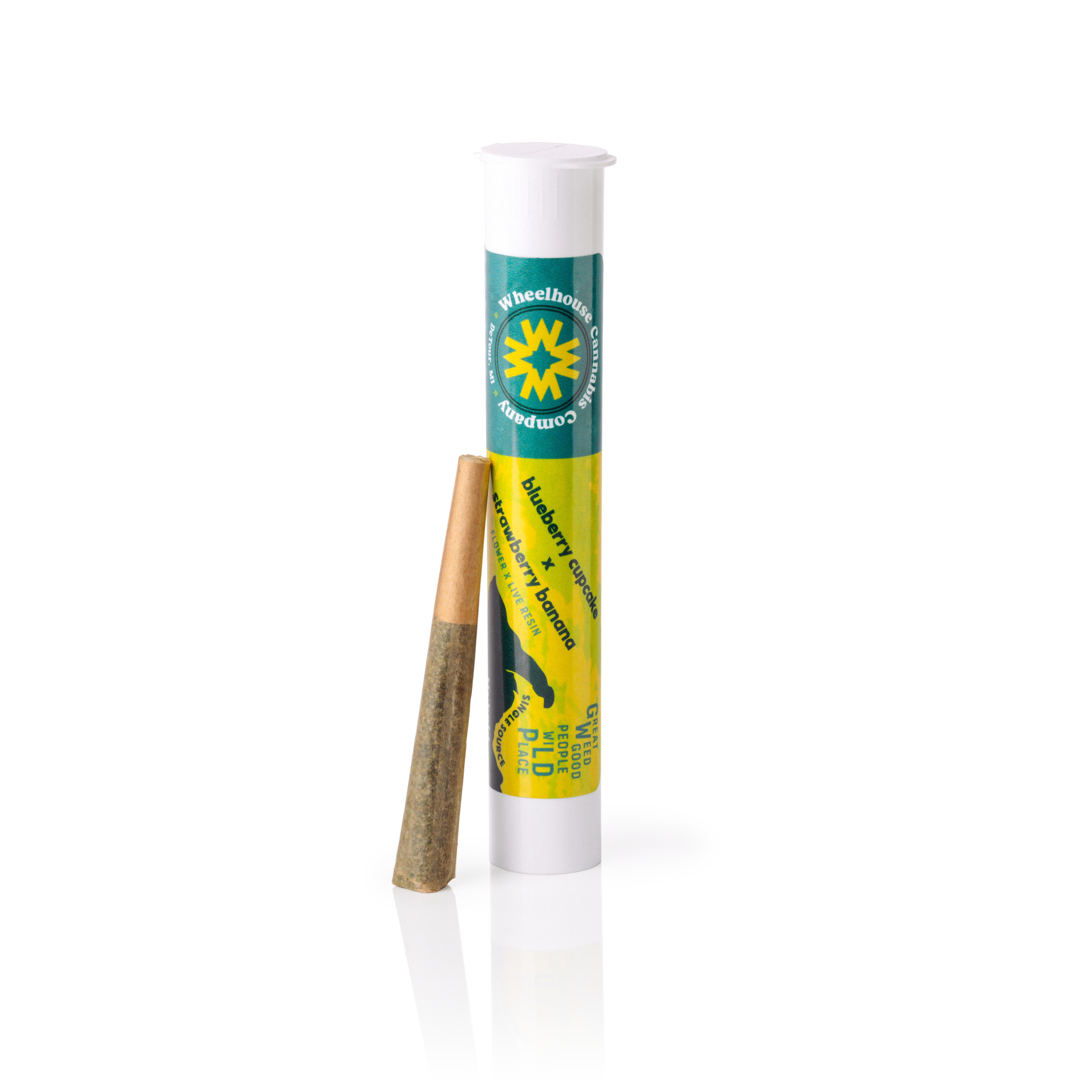 Photograph of product: Blueberry Cupcake x Strawberry Banana - Infused Preroll | 1g