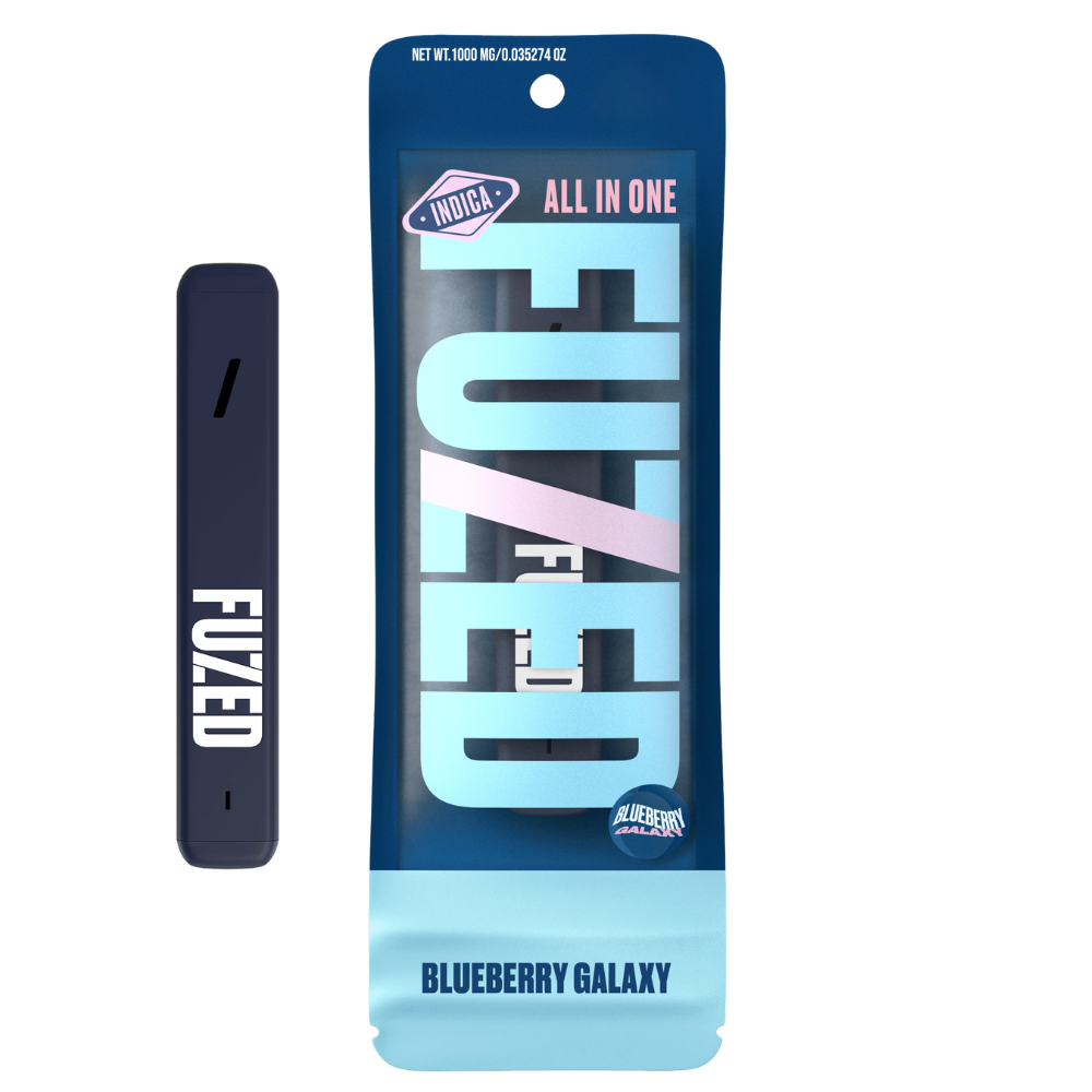 Photograph of product: FUZED Pen 1000mg: Blueberry Galaxy