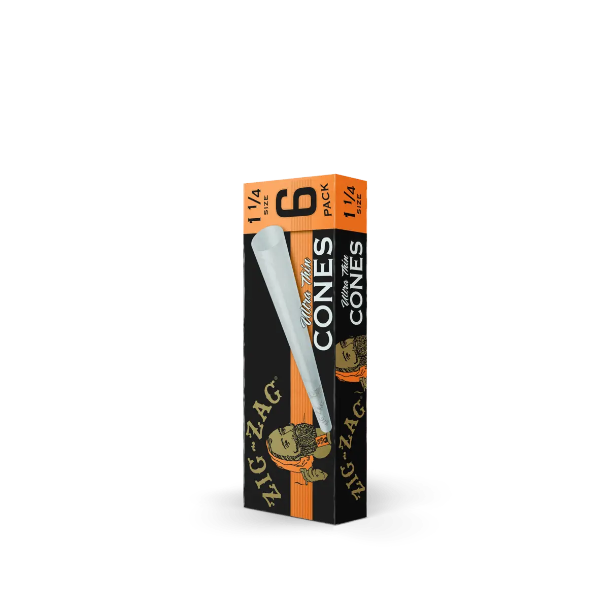 Photograph of product: 1 1/4 Ultra Thin Cones 6pk