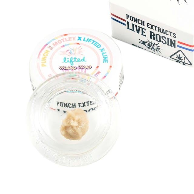 Photograph of product: Dulce Papaya Rainbow  1g | Tier 4 Live Rosin Cold Cure Badder