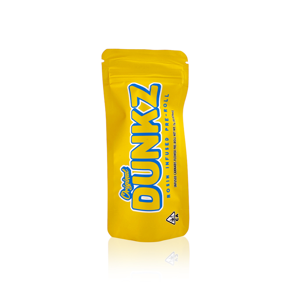 Photograph of product: DUNKZ - Infused Preroll - Lemon Tart x Strawberry Crush - 1G