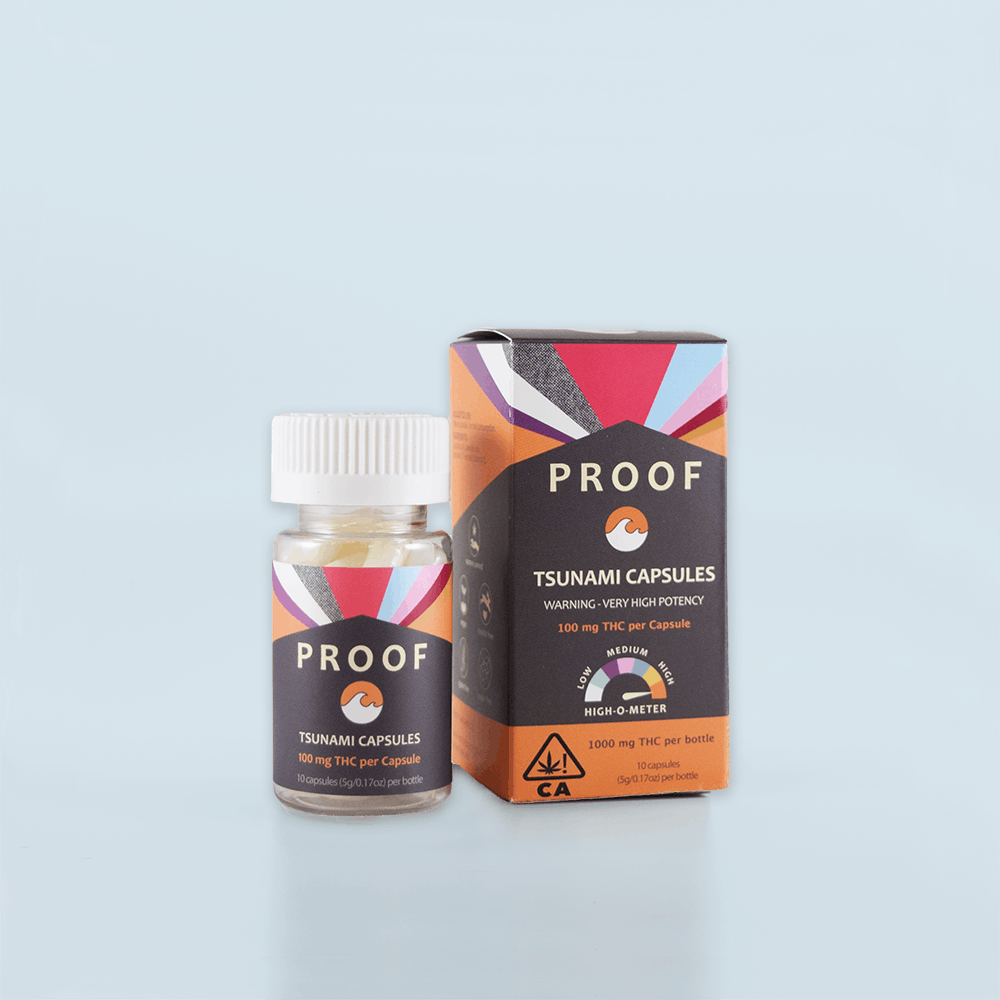 Photograph of product: Proof - Tsunami Capsules