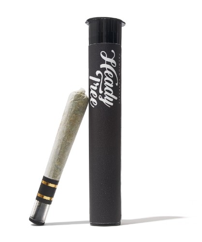 Photograph of product: Heady Tree | Blue Lobster | Kief Infused Pre Roll | 1g