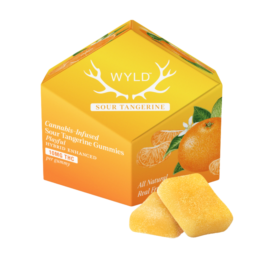 Photograph of product: SOUR TANGERINE PLAYFUL GUMMIES