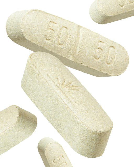 Photograph of product: SOUR CHERRY 100MG 10PK - RSO TABLET - 