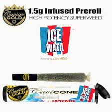 Photograph of product: Caviar Gold / Infused Pre-Roll / Ice Wata s