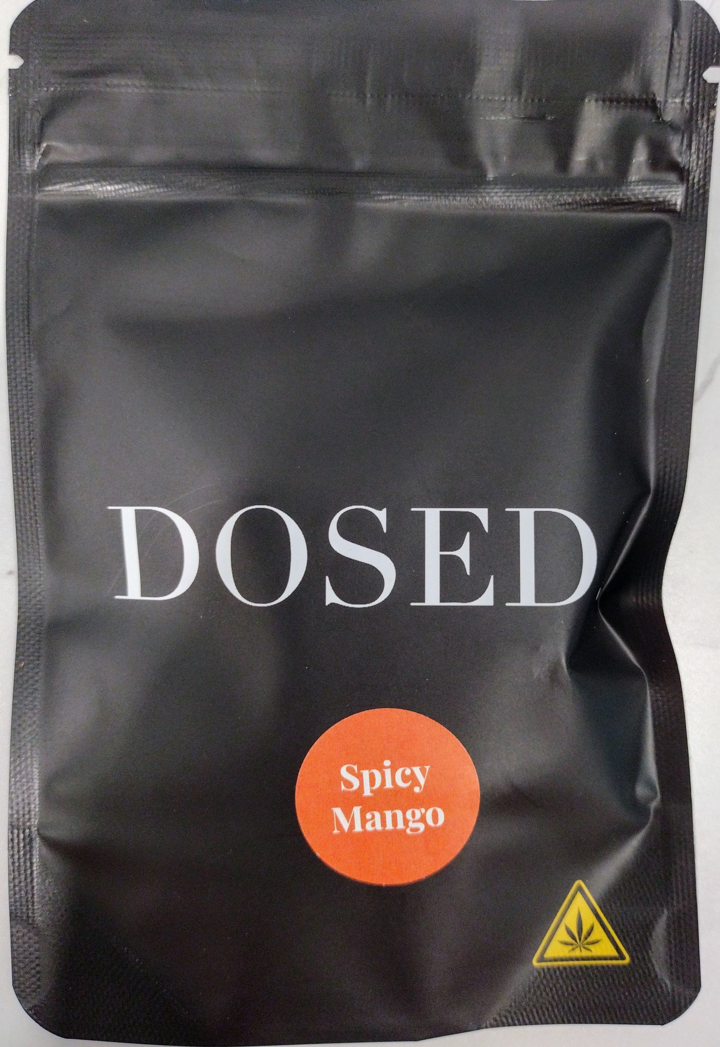 Photograph of product: Dosed - Spicy Mango Gummies - 10pk - 212mg