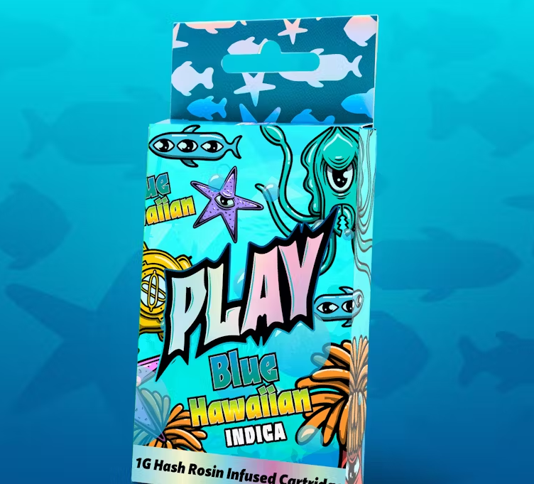 Photograph of product: PLAY CART | BLUE HAWAIIN