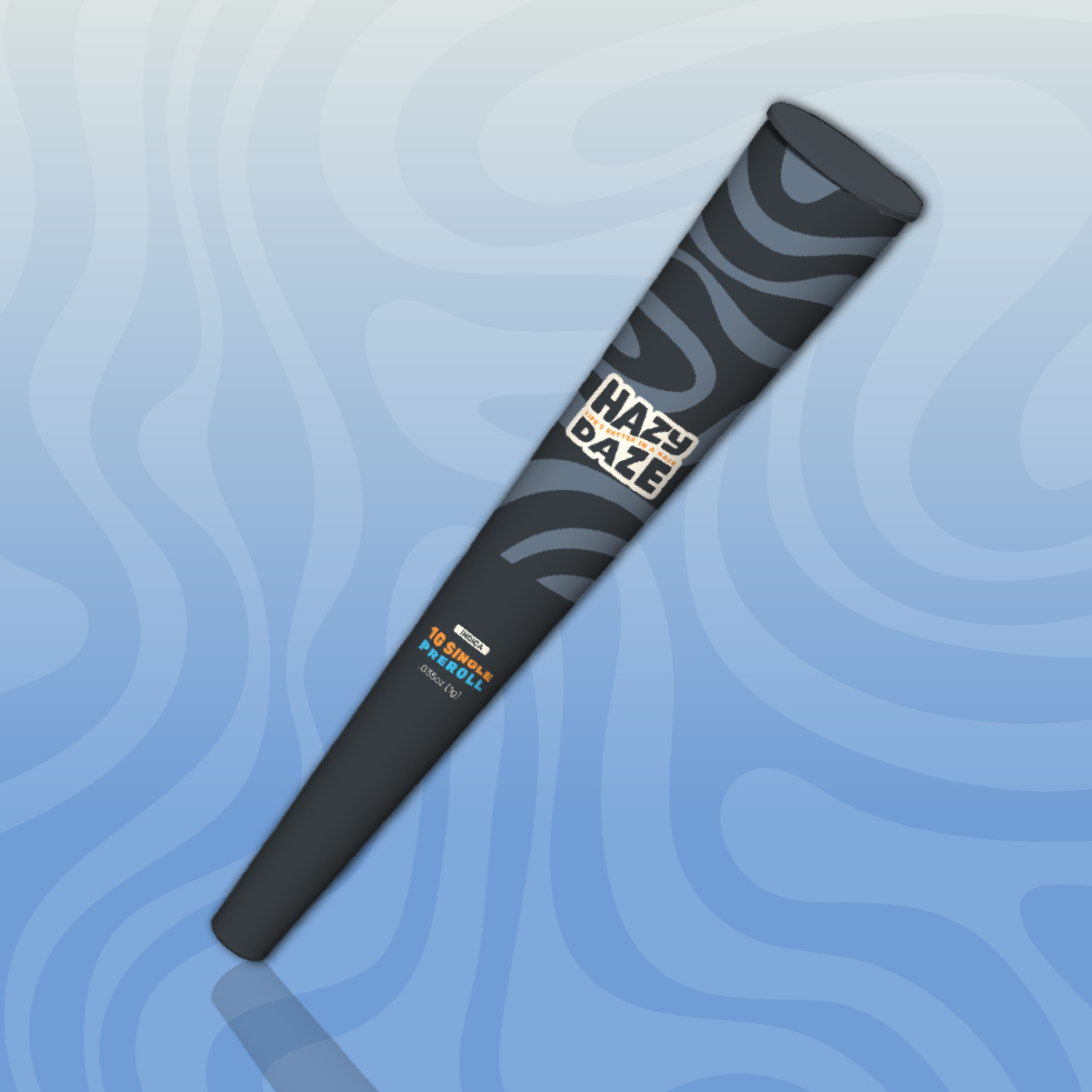 Photograph of product: Black Cherry Punch Preroll by Hazy Daze