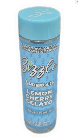 Photograph of product: 3-Pack Pre-Rolls - Lemon Cherry Gelato