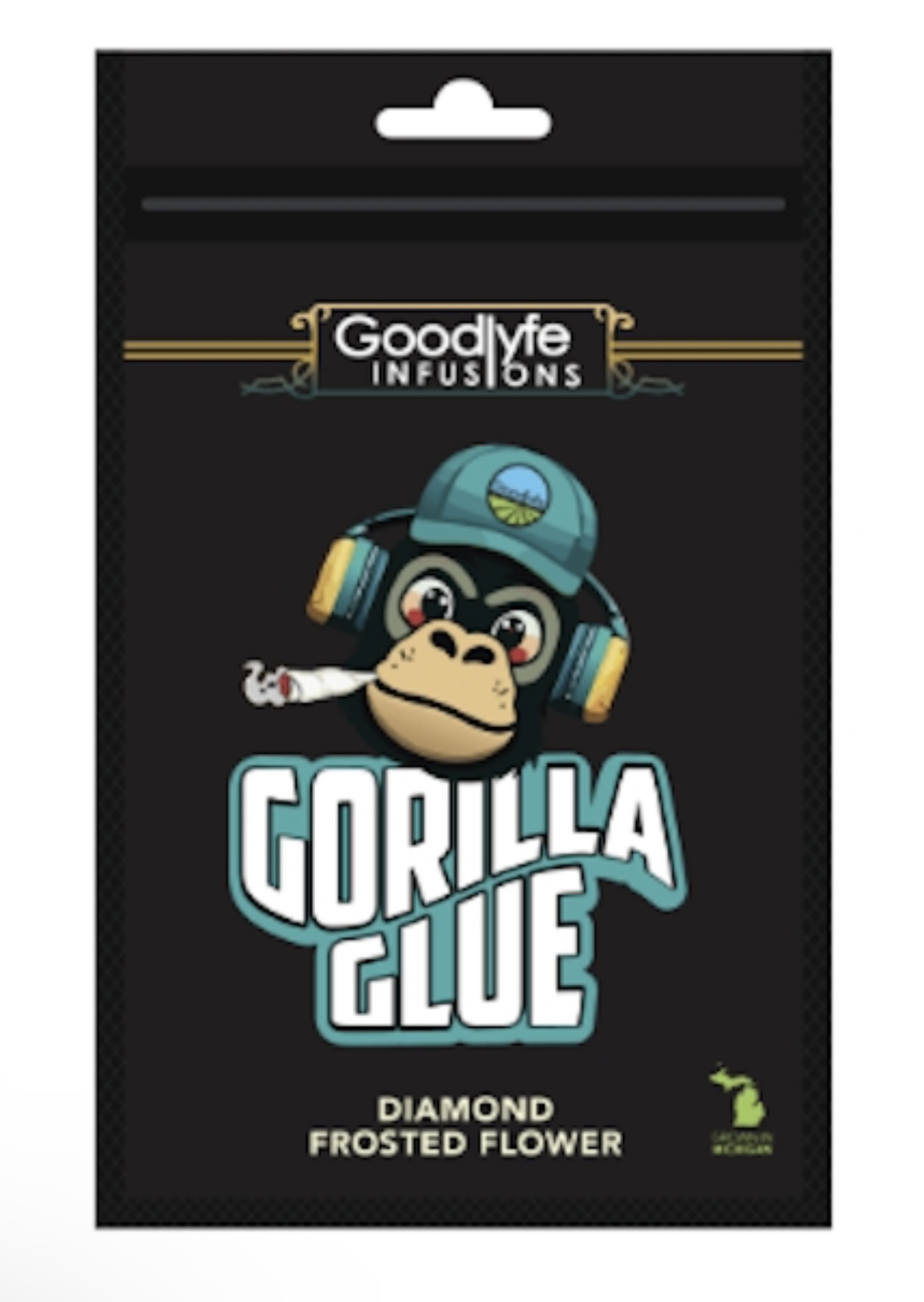 Photograph of product: AU GL: Gorilla Glue Diamond Frosted Flower