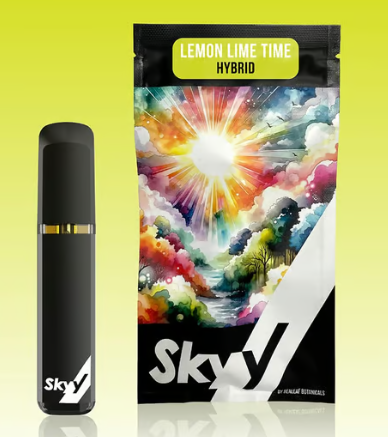 Photograph of product: SKYY LEMON LIME TIME DISPOSABLE 1G