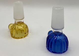 Photograph of product: Bowl Pieces | Assorted Design | Color (blue & yellow)