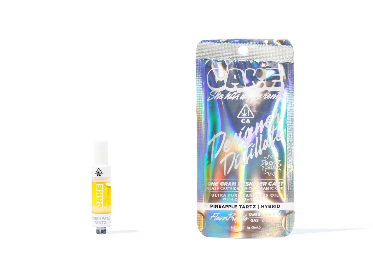 Photograph of product: CAKE: PINEAPPLE TARTZ 1G CART