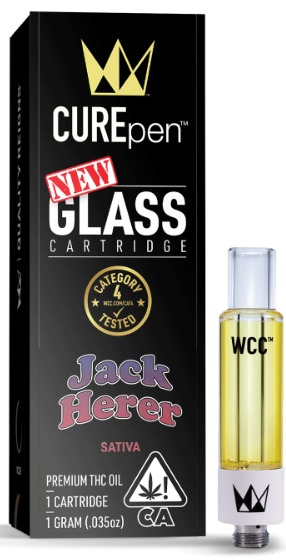 Photograph of product: [West Coast Cure] Cartridge - 1g - Jack Herer (S)