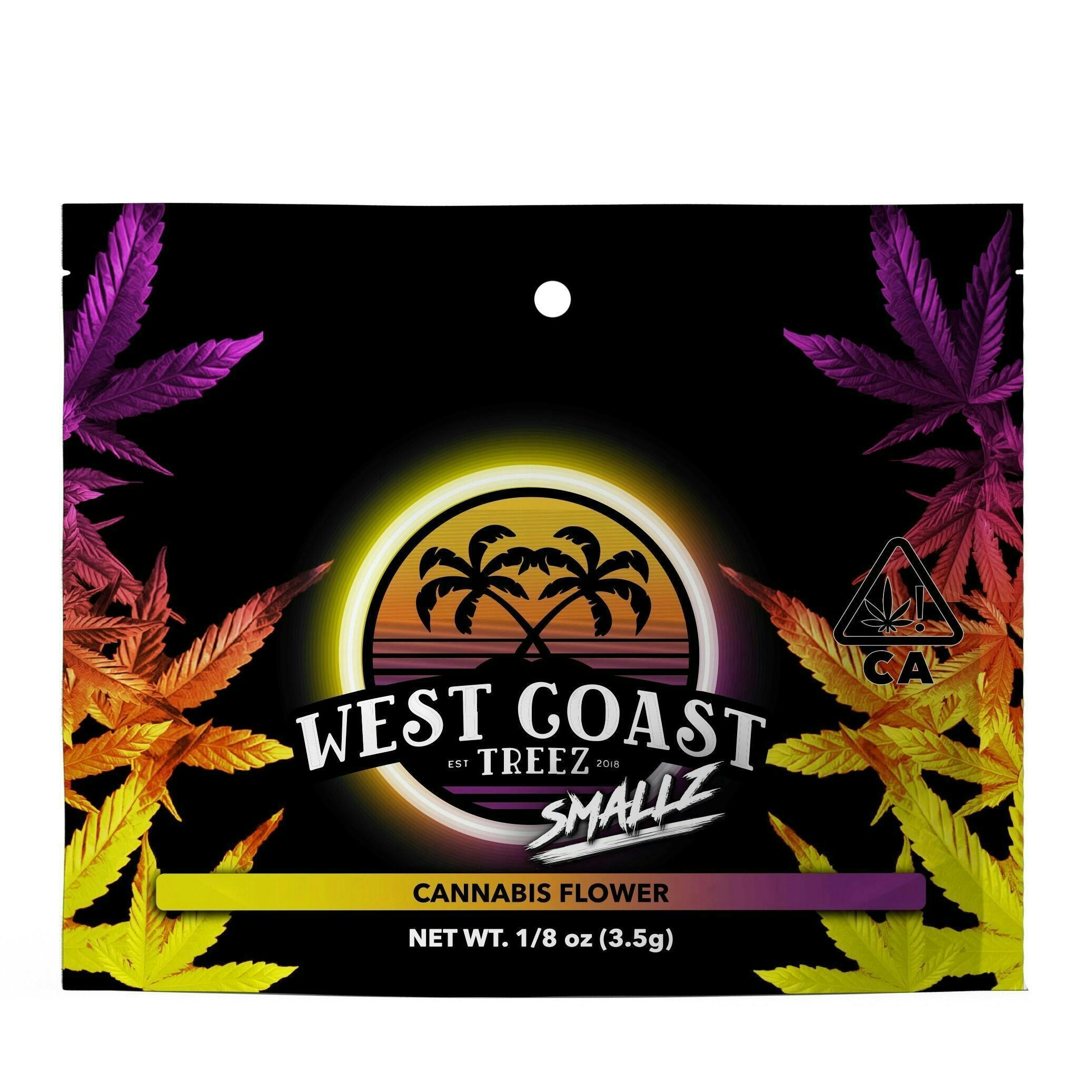 Photograph of product: West Coast Treez - Lamb's Breath (Oui'd) Smalls Flower - 14g