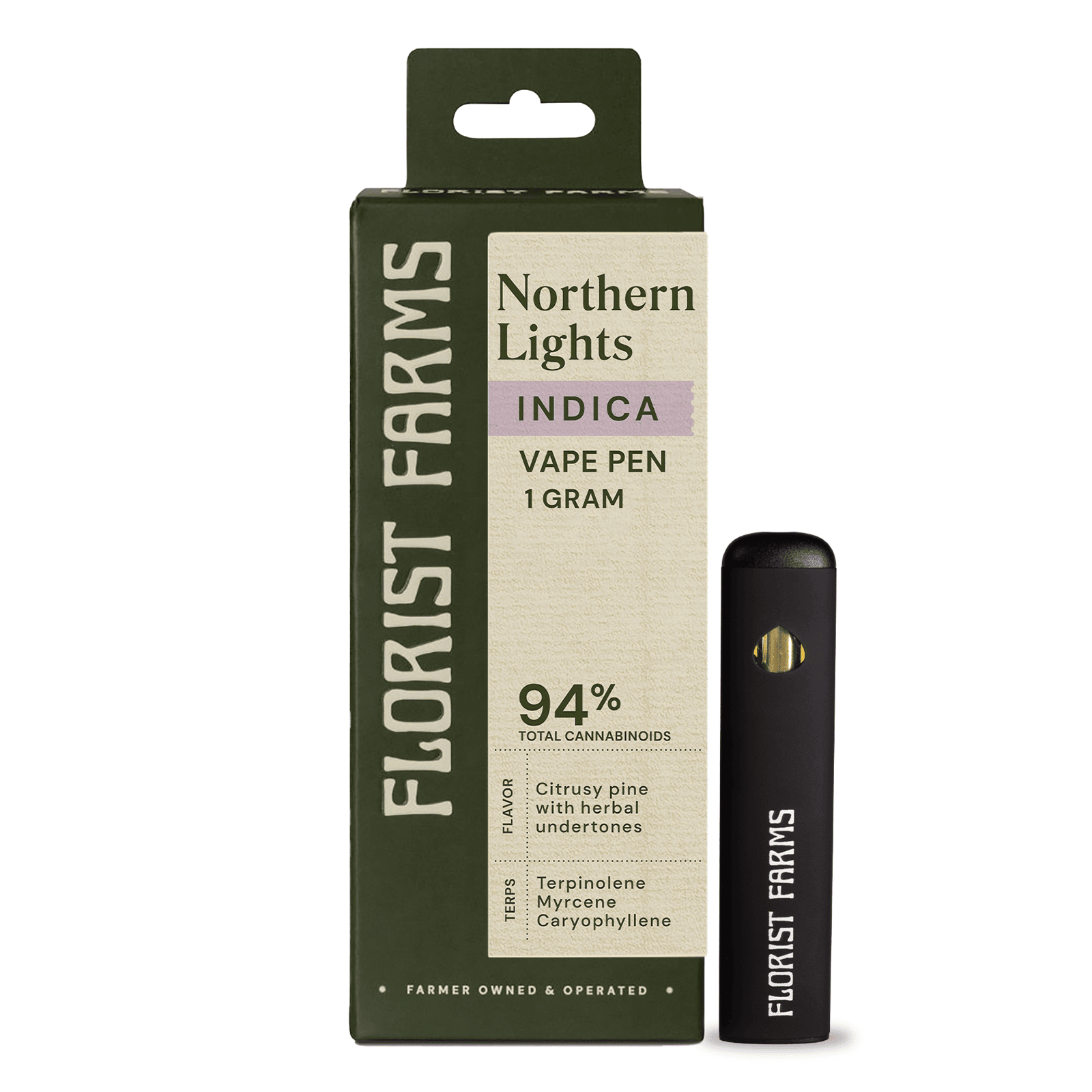 Photograph of product: Florist Farms - Northern Lights - Rechargeable - OVL
