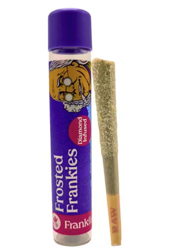 Photograph of product: Franklin Fields TH-ouia Infused Joint Strawberry Fields