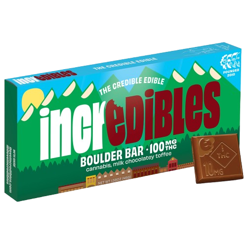 Photograph of product: Incredibles Bar Boulder Bar 100mg