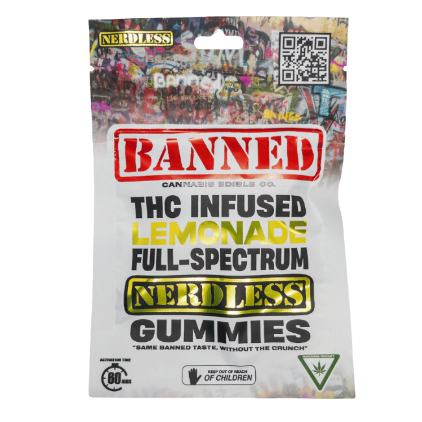 Photograph of product: Banned - Lemonade Nerdless 200mg