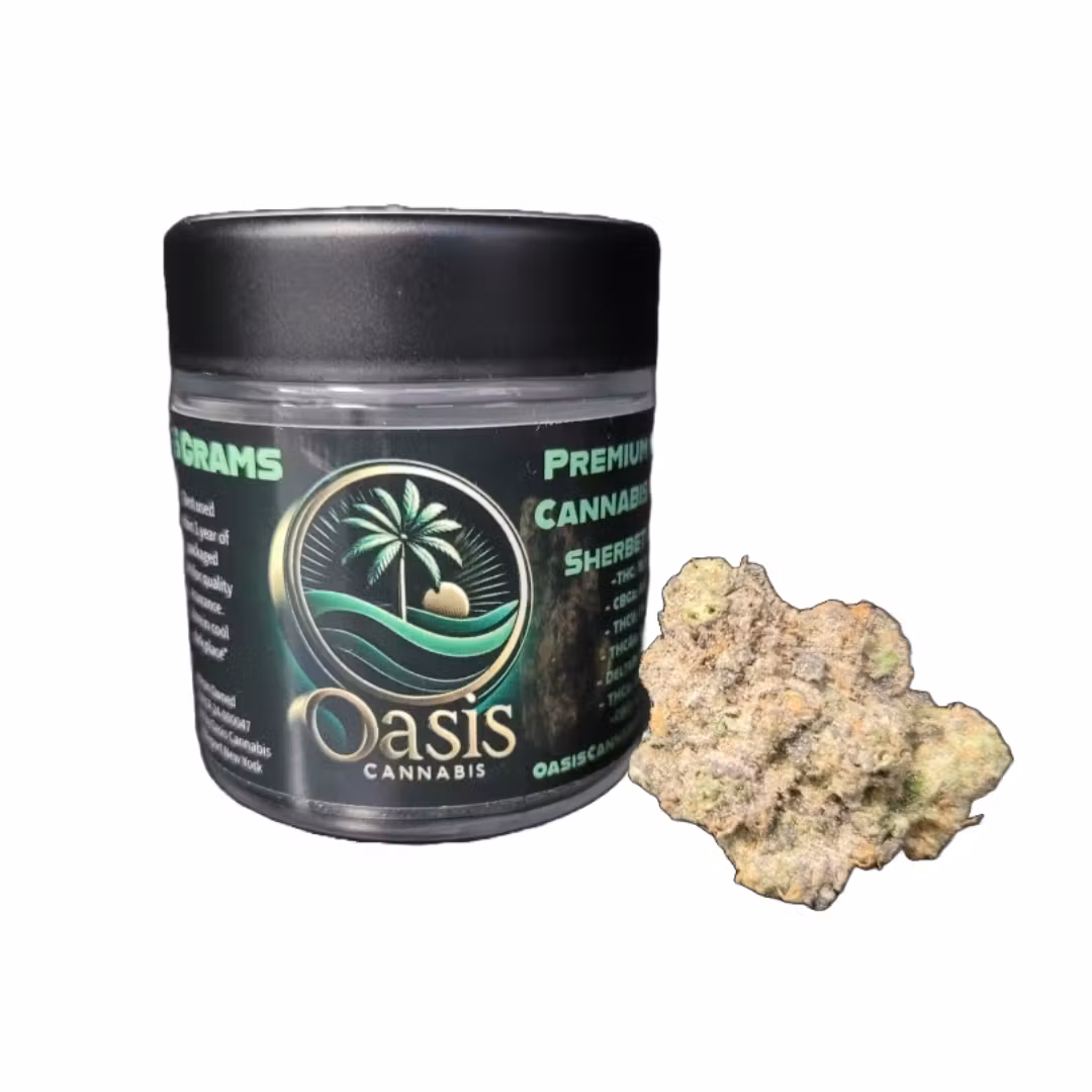 Photograph of product: Oasis Oui'd - White Runtz Indoor Craft Oui'd - 3.5g