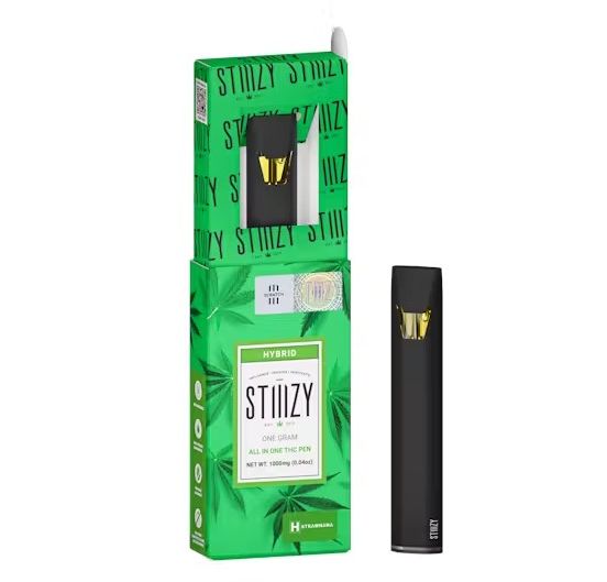 Photograph of product: Stiiizy AIO Vape Strawnana 1g - 