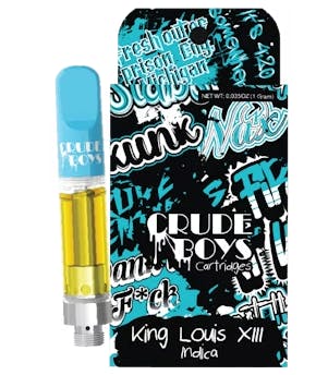 Photograph of product: King Louis XIII (IH) - 1g Vape Cart - Crude Boys