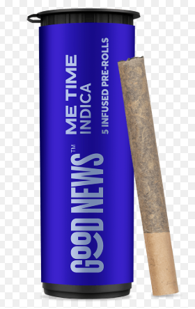 Photograph of product: 5pk Infused Pre-Rolls | Me Time | 2.5g