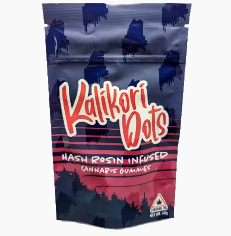 Photograph of product: KAL | Kiwi Strawberry Dots Live au chocolat Rosin | 200mg TH-oui