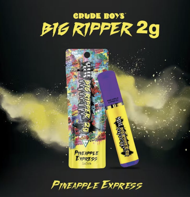 Photograph of product: Crude Boys - Pineapple Express AIO