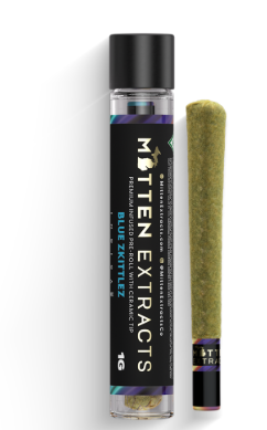 Photograph of product: Blue Zkittlez | 1g Infused Pr