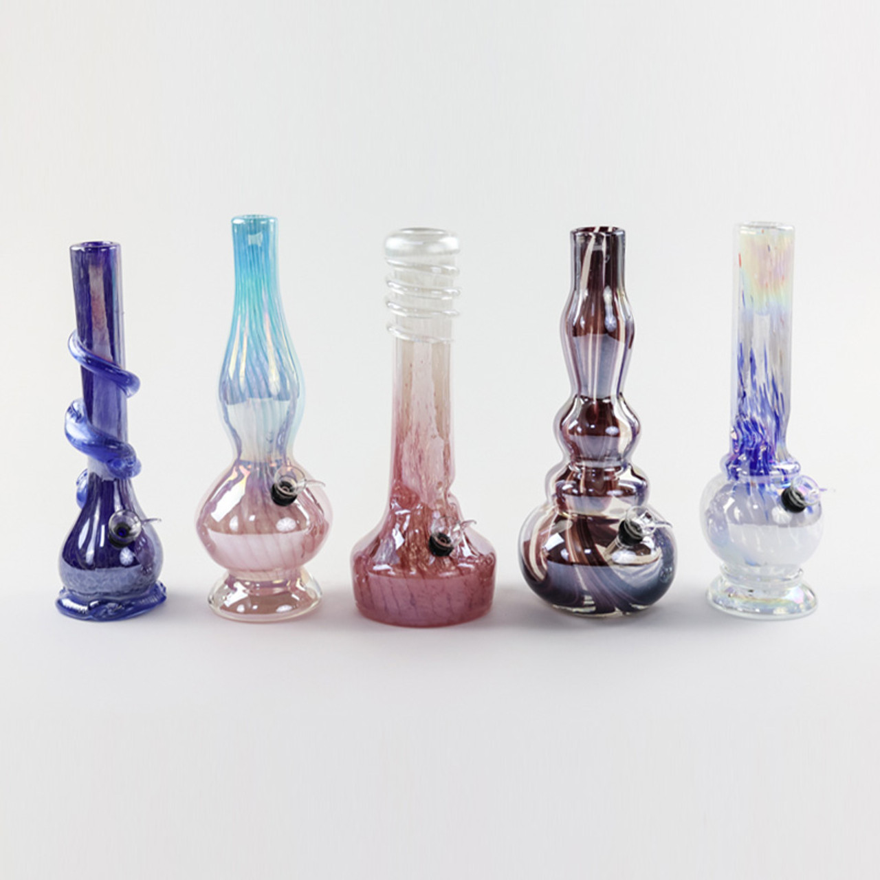 Photograph of product: 12" Soft Glass Water Pipe