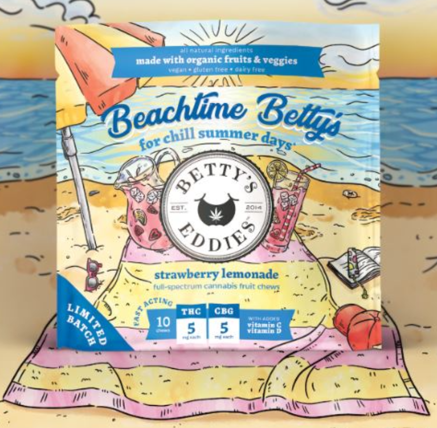 Photograph of product: Strawberry Lemonade | 1:1 CBG | 50mg