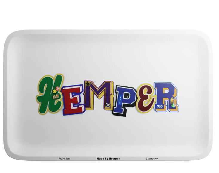 Photograph of product: Accessories | Varsity Rolling Tray Large | Hemper