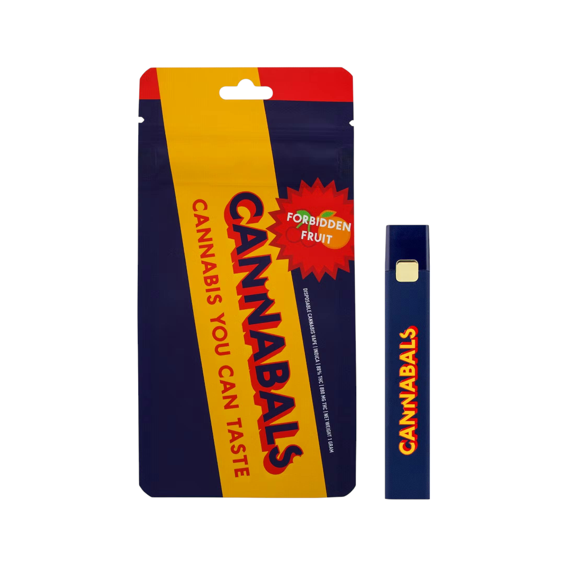 Photograph of product: Cannabals Forbidden Fruit Vape