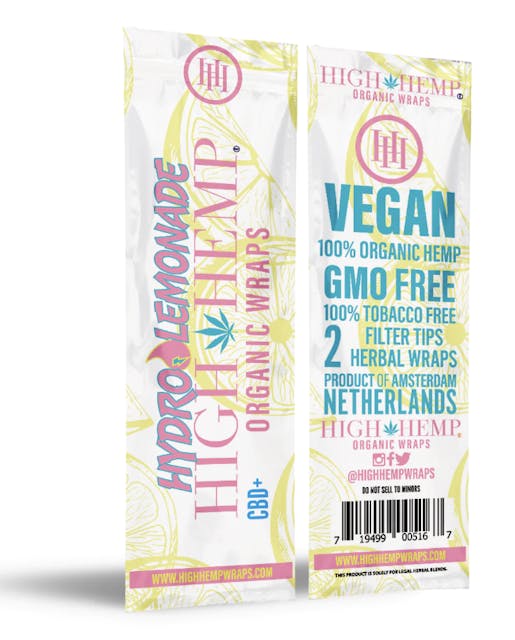 Photograph of product: High Hemp Hydro Lemonade Organic Hemp - 