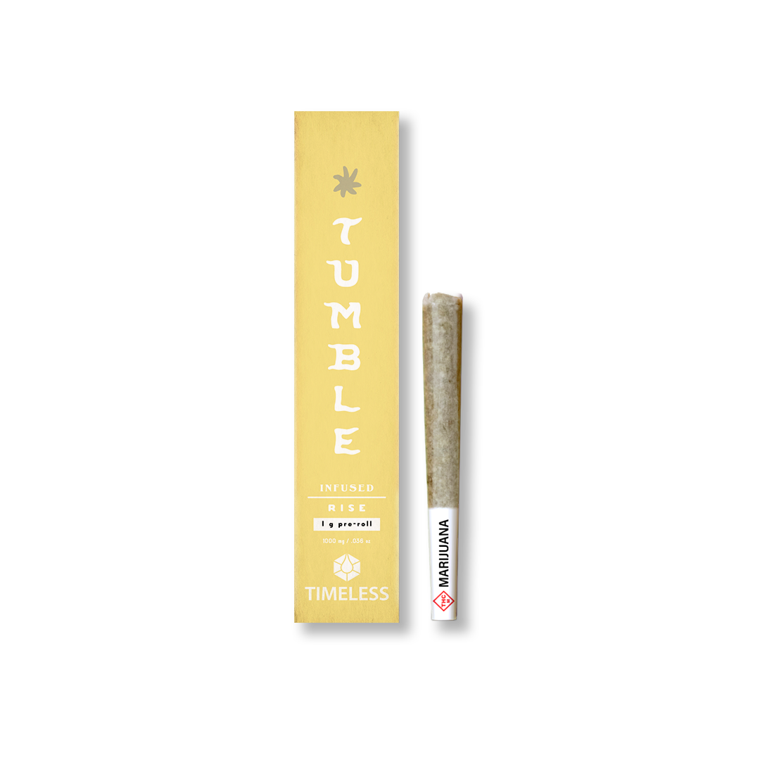 Photograph of product: TUMBLE 1G JUNGLE PUNCH INFUSED PRE-ROLL