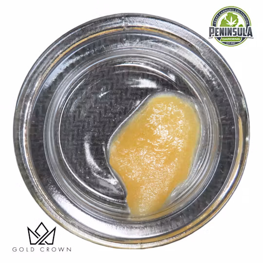 Photograph of product: Gold Crown x Peninsula Gardens - Electric Peanut Butter Cookie - Budder