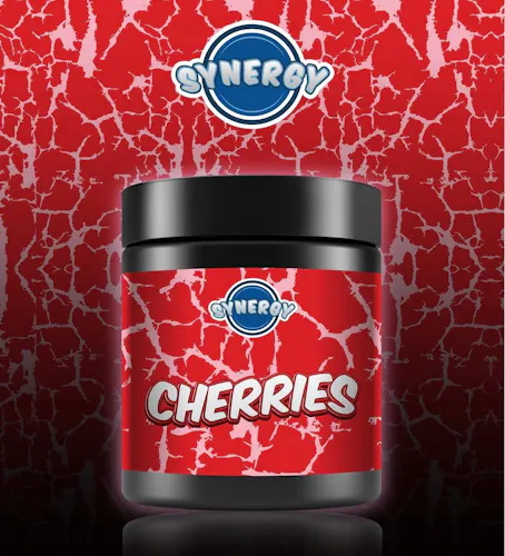 Photograph of product: Synergy Cherries (Hybrid) Flower Jar - 5g
