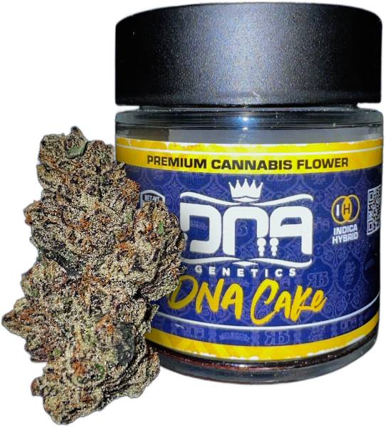 Photograph of product: DNA CAKE FLOWER - 3.5g