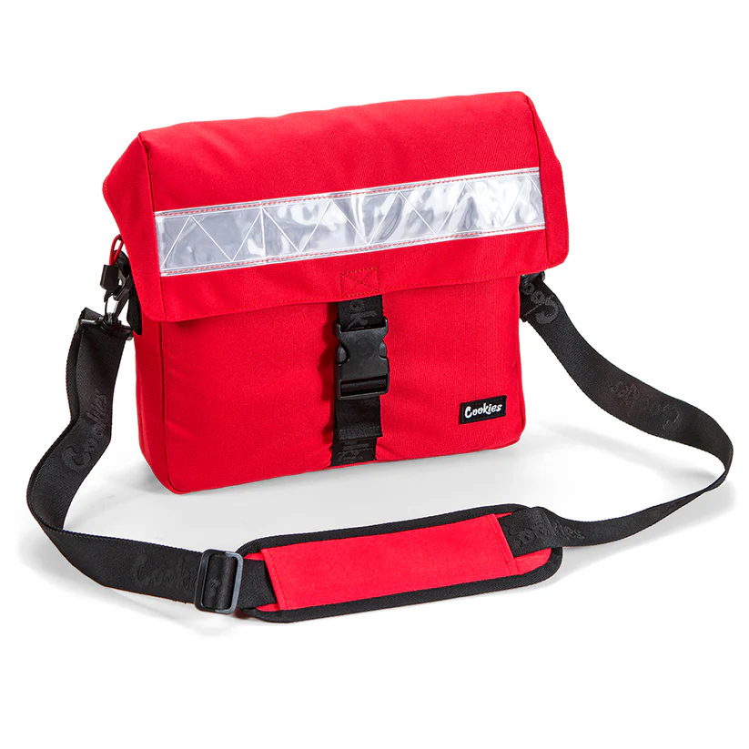Photograph of product: Cookies Zenith Smell Proof Shoulder Bag - Red